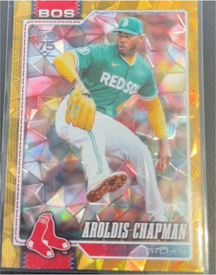 2026 Topps Series 2 #656 Aroldis Chapman — front