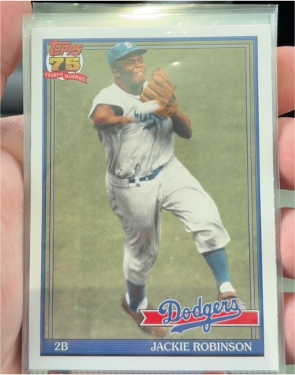 2026 Topps Series 2 1991 Topps #91B2-19 Jackie Robinson — front