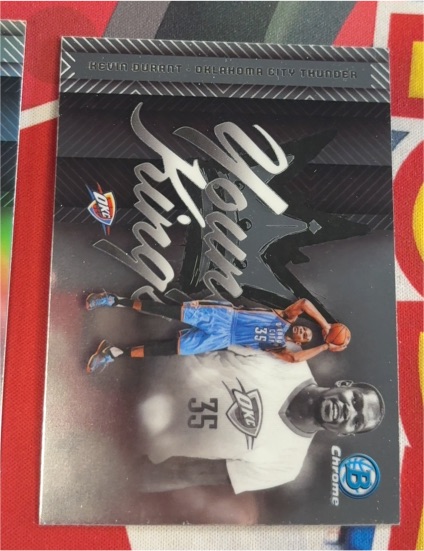 2025 Bowman Chrome Young Kings #YK-14 Kevin Durant — front