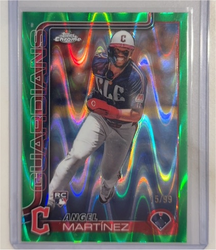 2025 Topps Chrome #155 Angel Martinez — front