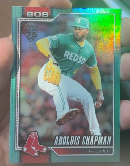 2026 Topps Series 2 #656 Aroldis Chapman — front