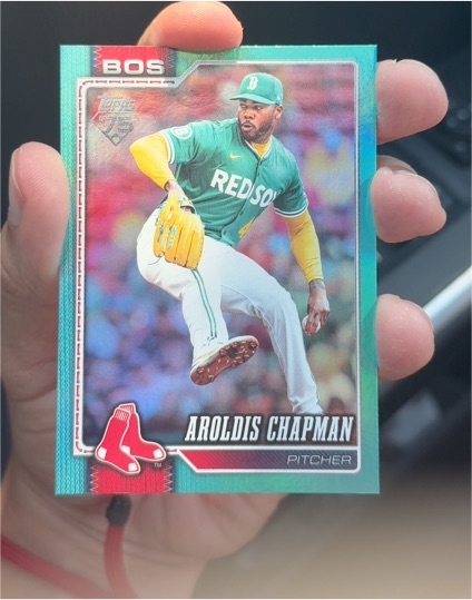 2026 Topps Series 2 #656 Aroldis Chapman — front