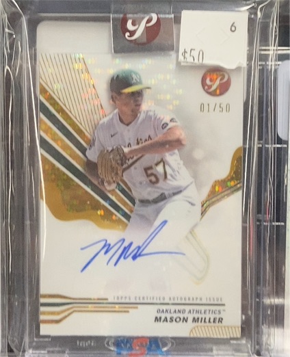 2024 Topps Pristine #PA-MM Mason Miller — front