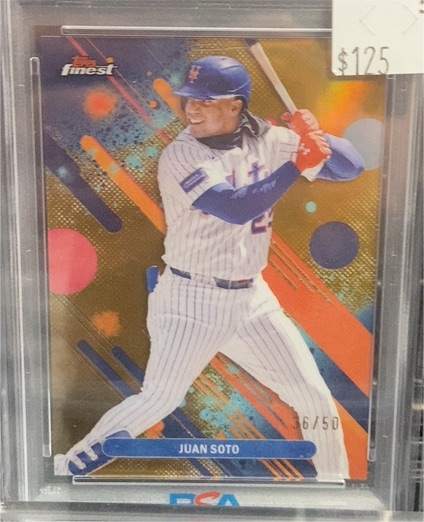 2025 Topps Finest #39 Juan Soto — front