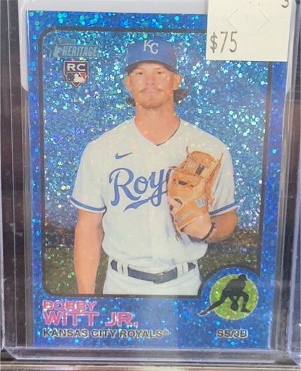 2026 Topps Heritage #160 Bobby Witt Jr. — front