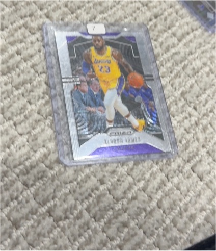2019-20 Panini Prizm #129 LeBron James — front