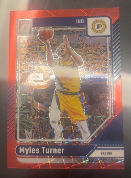 2024-25 Donruss Optic #111 Myles Turner — front
