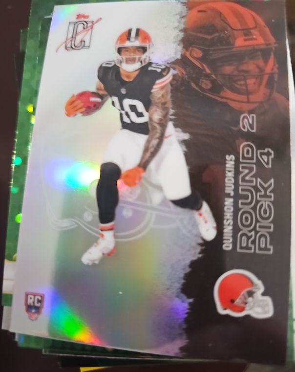 2025 Topps Signature Class #115 Quinshon Judkins — front