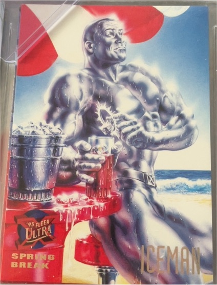 1995 Fleer Ultra X-Men #143 Iceman — front