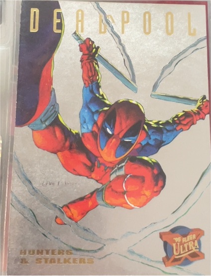 1995 Fleer Ultra #3 Deadpool Hunters & Stalkers — front