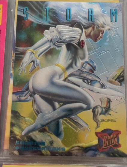 1995 Fleer Ultra X-Men #9 Storm Sinister Observations — front