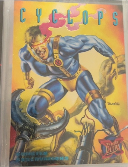 1995 Fleer Ultra X-Men #3 Cyclops Sinister Observations — front