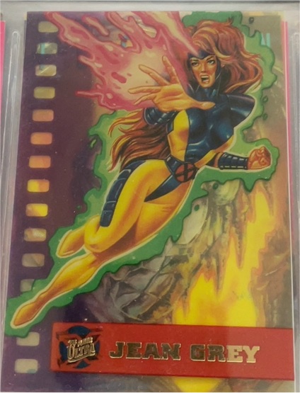 1994 Fleer Ultra X-Men Suspended Animation #4 Jean Grey — front