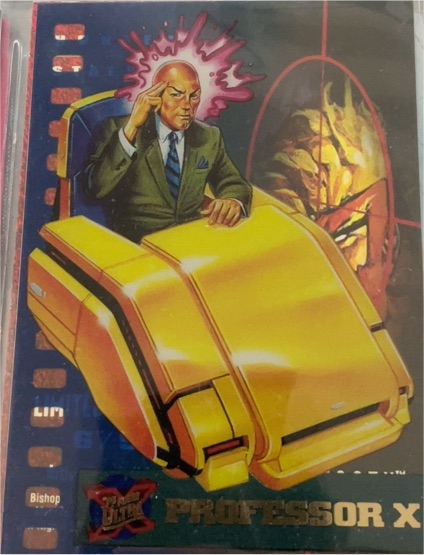1994 Fleer Ultra X-Men Suspended Animation #8 Professor X — front