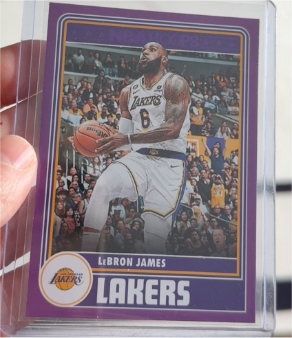 2023-24 Panini NBA Hoops #290 LeBron James — front