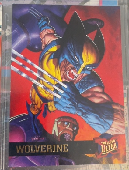 1995 Fleer Ultra Marvel X-Men #52 Wolverine — front