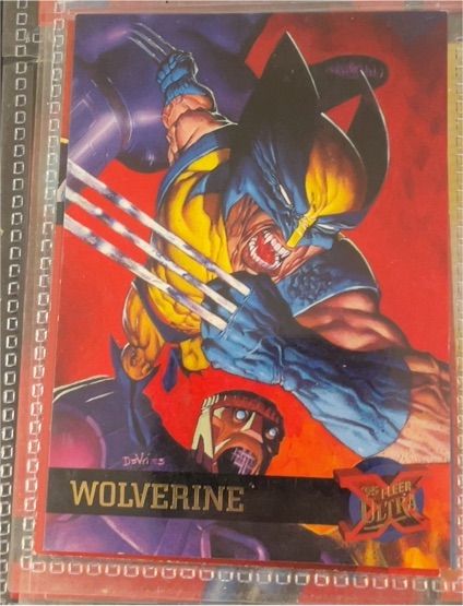 1995 Fleer Ultra X-Men #52 Wolverine — front