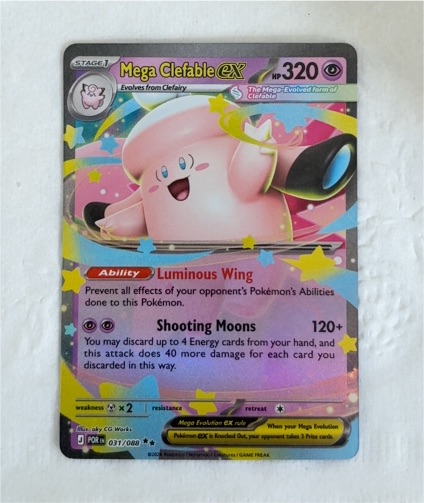 2023 Pokémon #031 Mega Clefable ex — front
