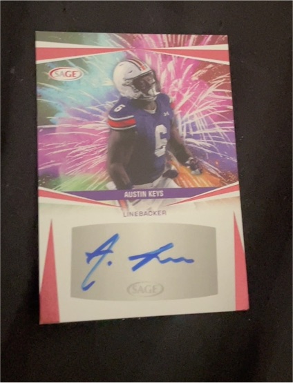 2025 Sage High Series #A-AK Austin Keys — front