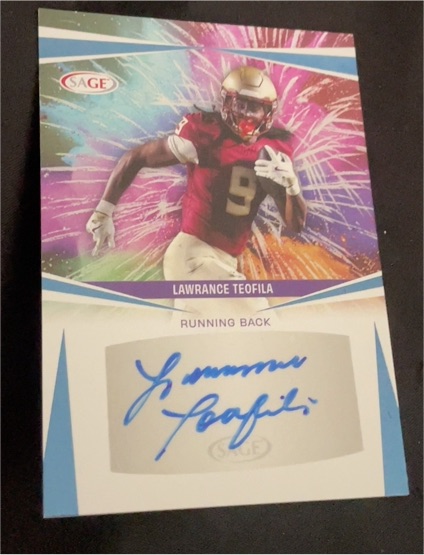 2025 Sage High Series #A-LT Lawrance Teofila — front