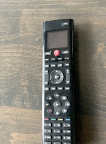 Control4 C4-SR250B-Z-B System Remote Control — front