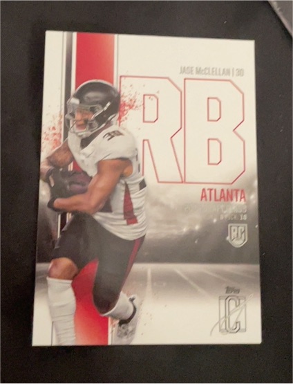 2024 Topps Signature Class #65 Jase McClellan — front