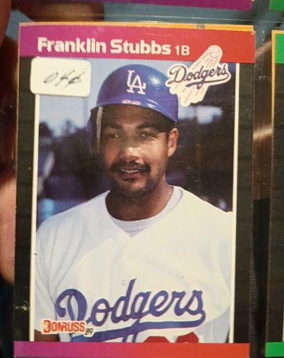 1989 Donruss #321 Franklin Stubbs — front