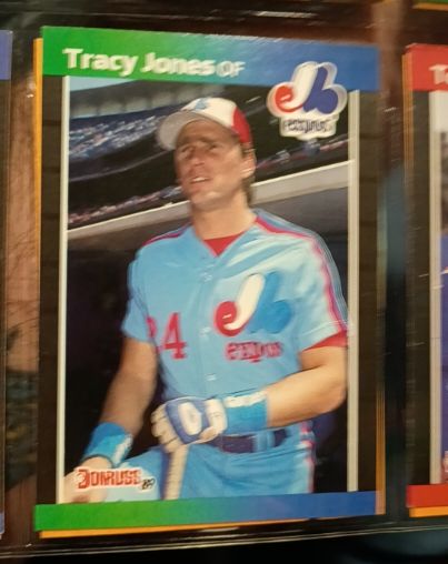 1989 Donruss #574 Tracy Jones — front