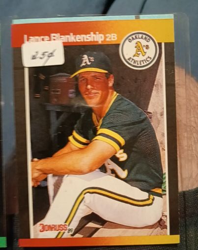 1989 Donruss #621 Lance Blankenship — front