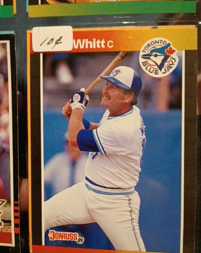 1989 Donruss #591 Ernie Whitt — front