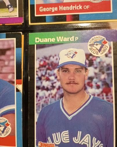 1989 Donruss #543 Duane Ward — front