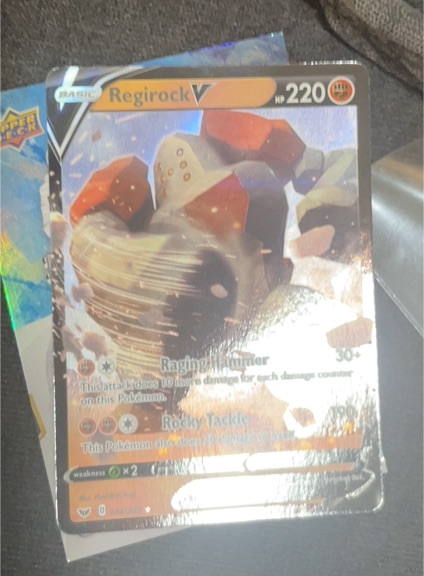 2020 Pokémon Sword & Shield #104 Regirock V — front