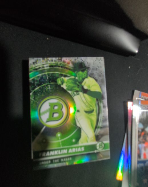2026 Bowman Chrome #UR-5 Franklin Arias Under The Radar — front