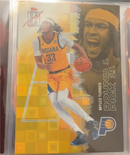 2026 Topps Signature Class #92 Myles Turner — front