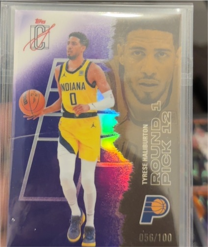 2025-26 Topps Signature Class #12 Tyrese Haliburton — front