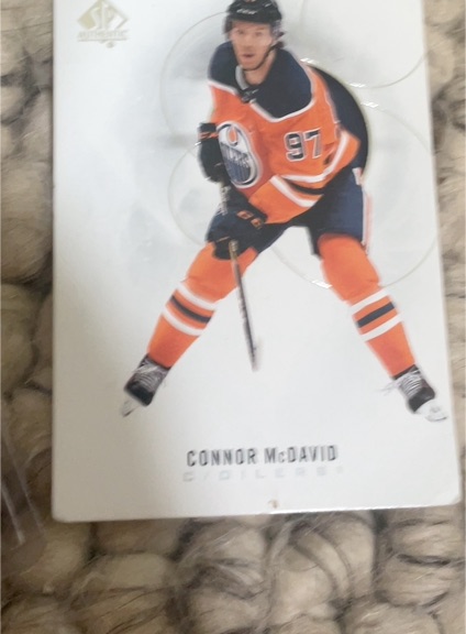 2020-21 Upper Deck SP Authentic #90 Connor McDavid — front
