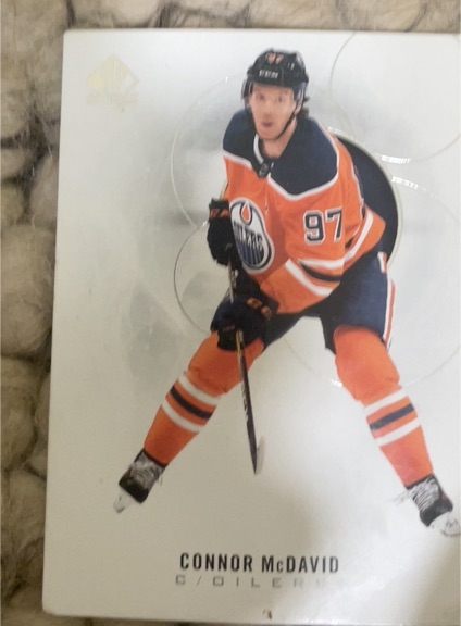 2020-21 Upper Deck SP Authentic #90 Connor McDavid — front