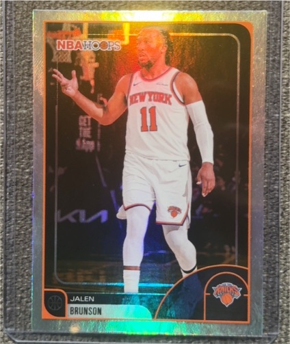 2025-26 Topps NBA Hoops #190 Jalen Brunson — front