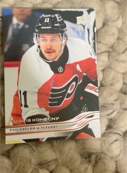 2025-26 Upper Deck #127 Travis Konecny — front