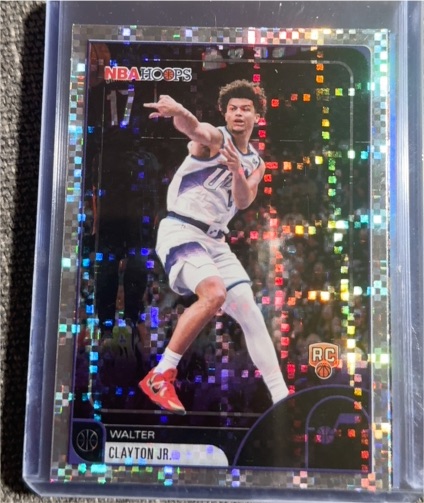 2025-26 Topps NBA Hoops #218 Walter Clayton Jr. — front