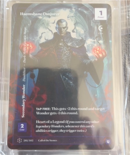 Wonders of the First #264 Haemsbane Conjurer — front