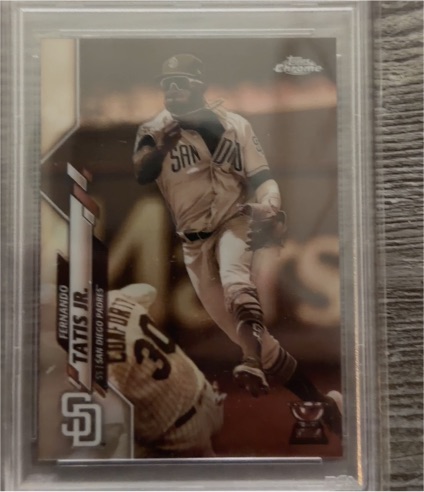 2020 Topps Chrome #84 Fernando Tatis Jr. — front
