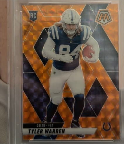 2025 Panini Mosaic #354 Tyler Warren — front