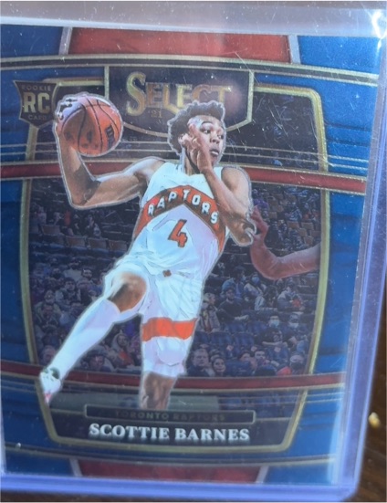 2021-22 Panini Select #74 Scottie Barnes — front