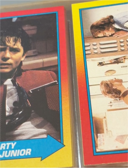 1989 Topps Back to the Future II #37 Marty McFly Junior — front