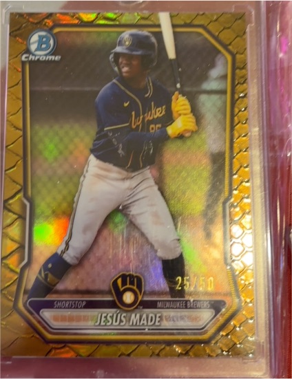 2026 Bowman Chrome #BCP-96 Jesus Made — front