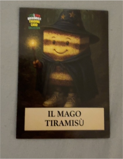 2025 Italian Brainrot #1 Il Mago Tiramisu — front