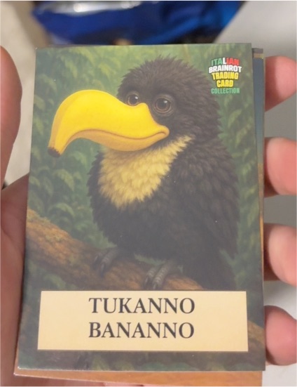 2025 Italian Brainrot Tukanno Bananno — front