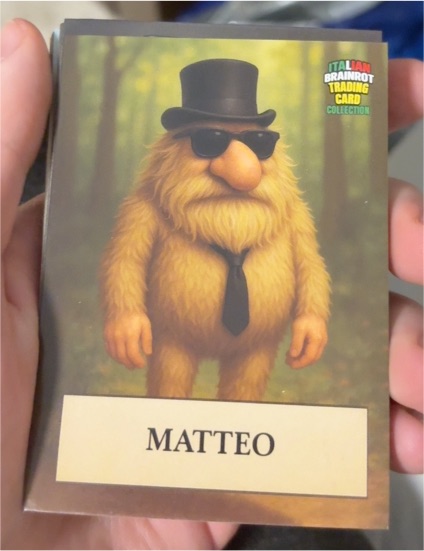 2025 Khadou Italian Brainrot Matteo — front
