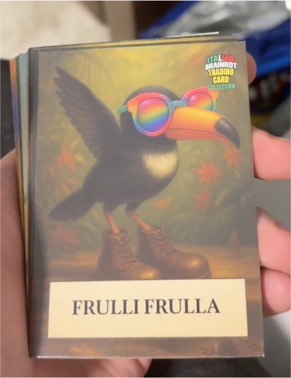 2025 Italian Brainrot #143/162 Frulli Frulla — front